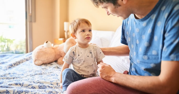 daylight saving time dad kid bed