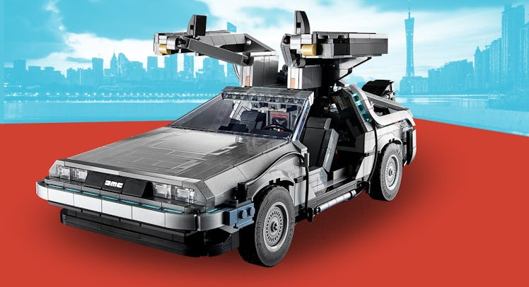 Lego's Wildly Detailed Back to the Future DeLorean 