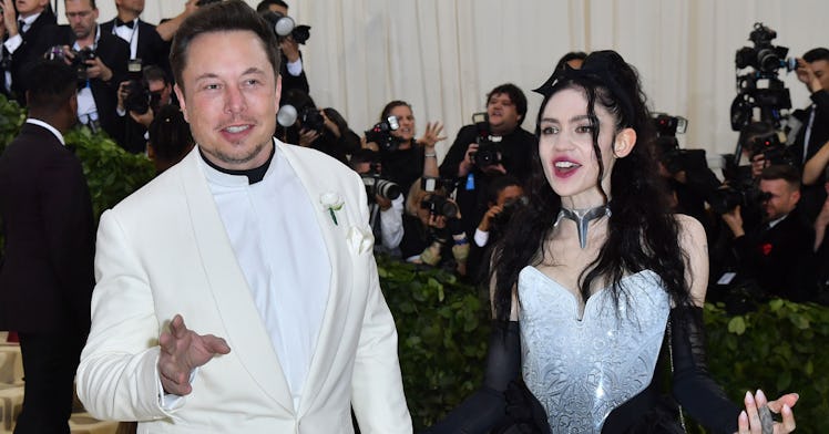 Elon musk and grimes