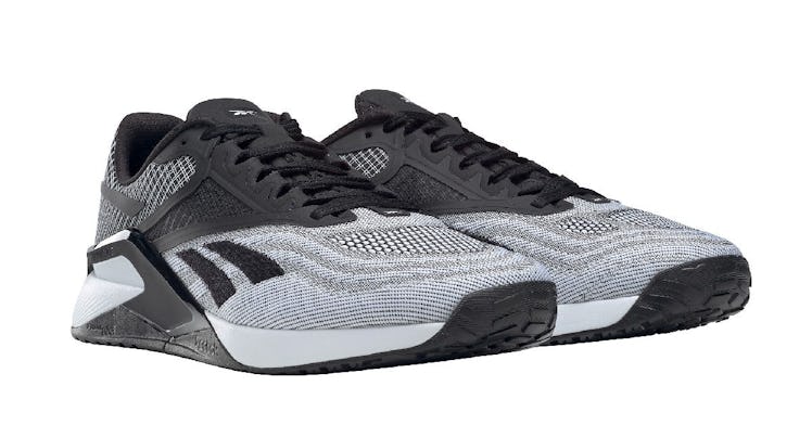 Black and silver Reebok Nano X2 workout shoes