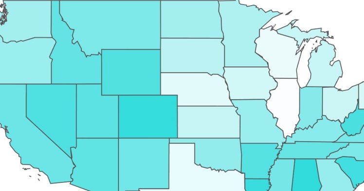 property taxes map