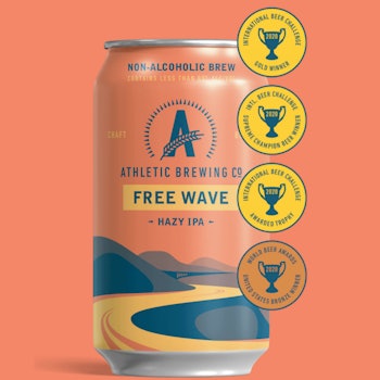 Athletic Brewing Co. Free Wave Hazy IPA