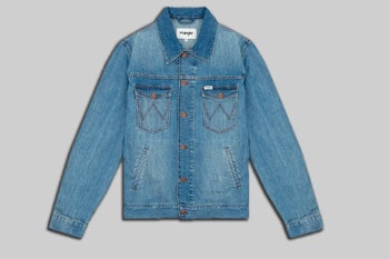 Tecovas Men's Shearling Denim Trucker Jacket