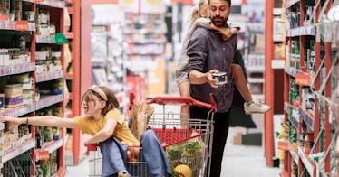 通货膨胀率影响了杂货店