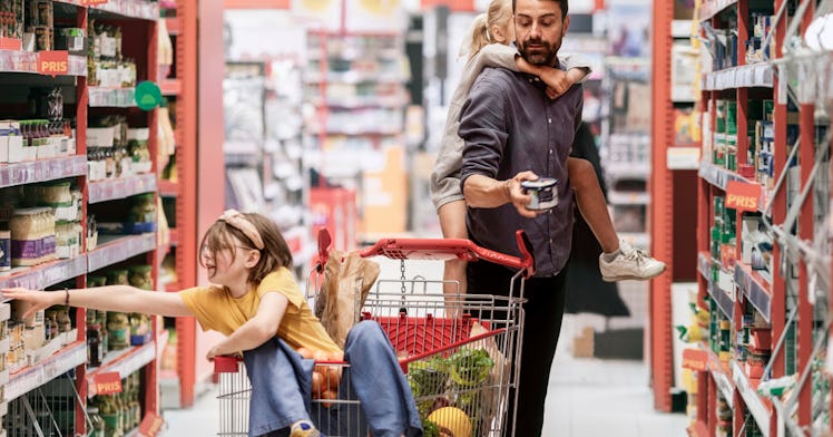 inflation rates dad grocery store