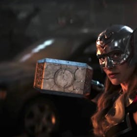 Natalie Portman as Jane Foster in Thor: Love and Thunder