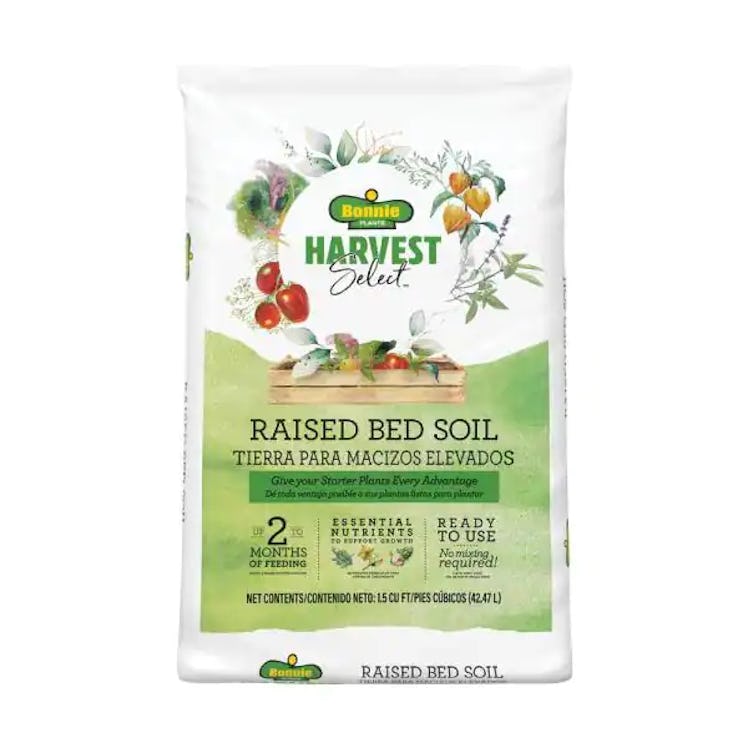 BONNIE PLANTS HARVEST SELECT 1.5 cu. ft. Raised Bed Soil