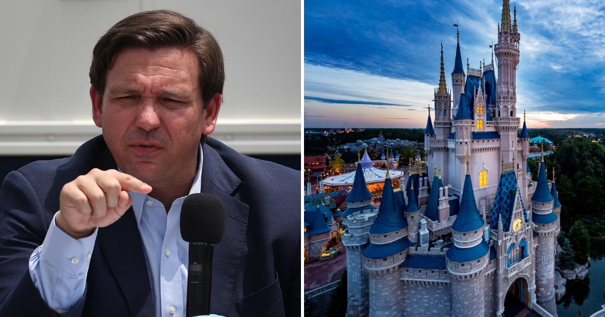 Disney Fight In Florida: Residents Suing DeSantis Over District Removal