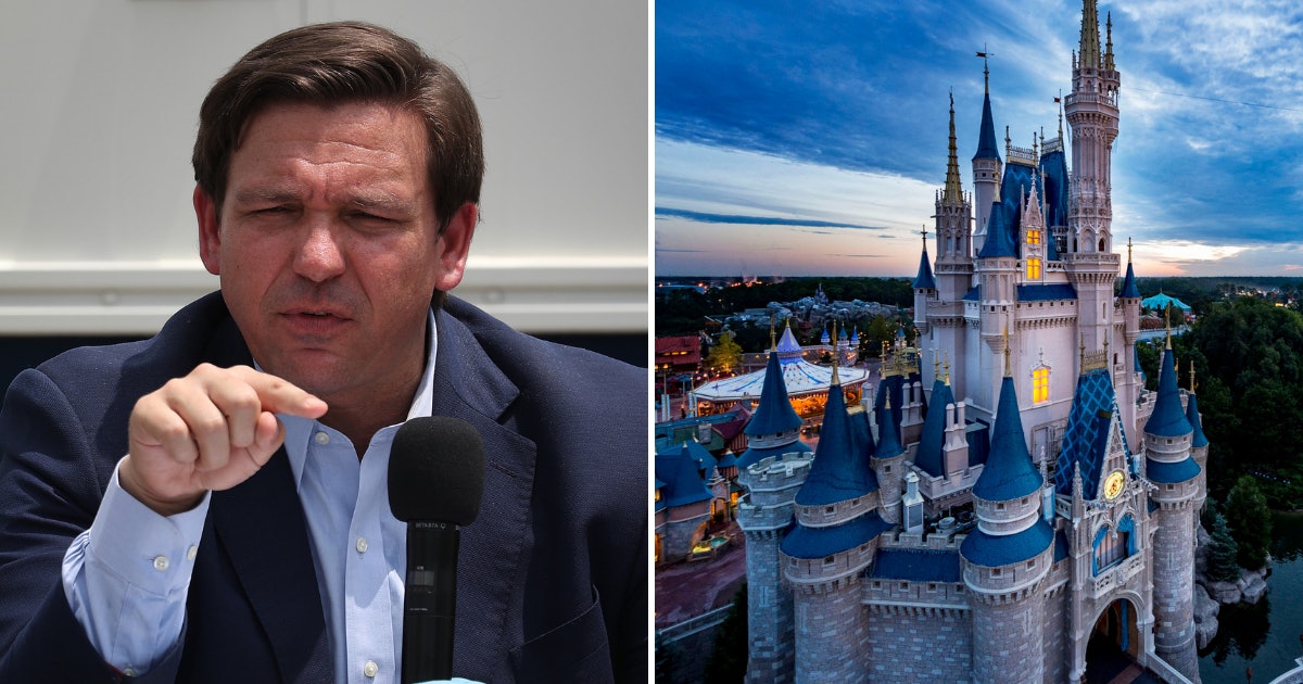 Disney Fight in Florida Residents Suing DeSantis Over District Removal