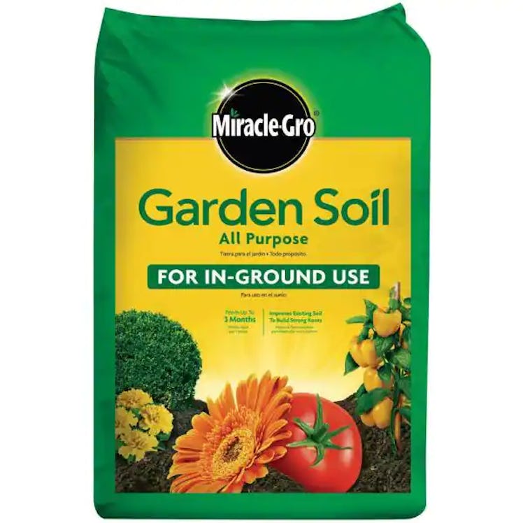 Miracle-Gro Garden Soil All Purpose for In-Ground Use, 0.75 cu. ft.