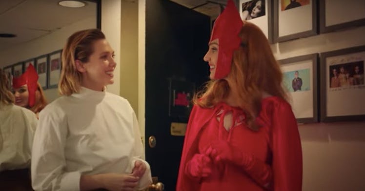 Elizabeth Olsen and Chloe Fineman SNL Mother's Day Episode