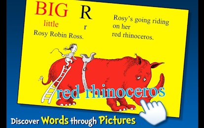 Dr. Seuss ABC -- spelling and reading apps