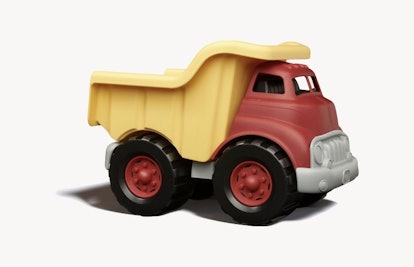Green Toys Dump Truck -- dolls, toy cars, and action figures