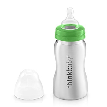 Stainless Steel Baby Bottle by Thinkbaby