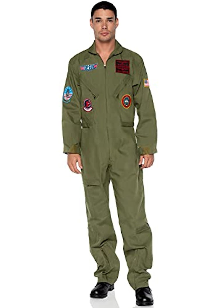 Top Gun Flight Halloween Costume for Men