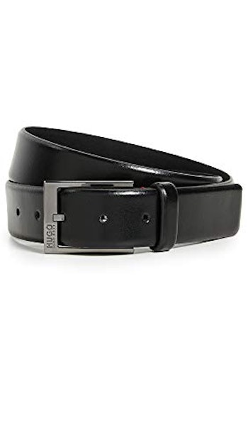 Men's Garney Leather Belt by HUGO