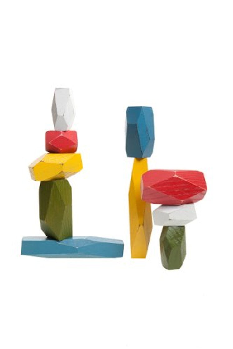 Balancing Wooden Toy Blocks by Areaware