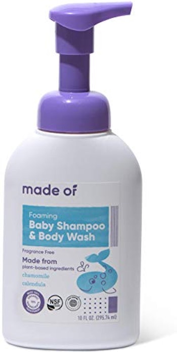 MADE OF Foaming Organic Baby Wash and Shampoo