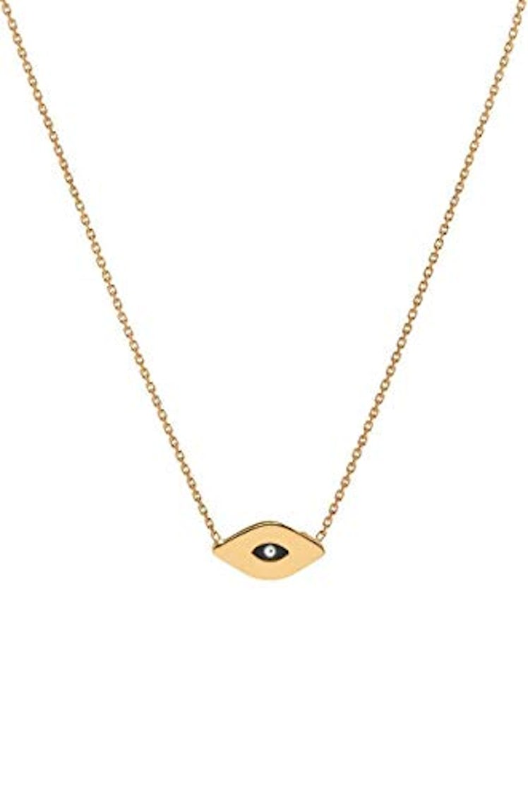 Zoe Lev Evil Eye Necklace