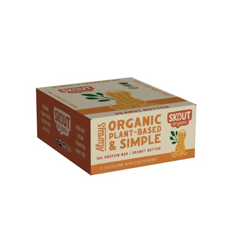 Organic Vegan Protein Bars by Skout