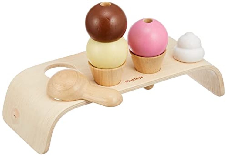 Ice Cream Cone Play Food Set by PlanToys