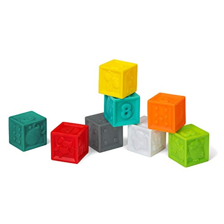 Squeeze and Stack Sensory Block Set by Infantino