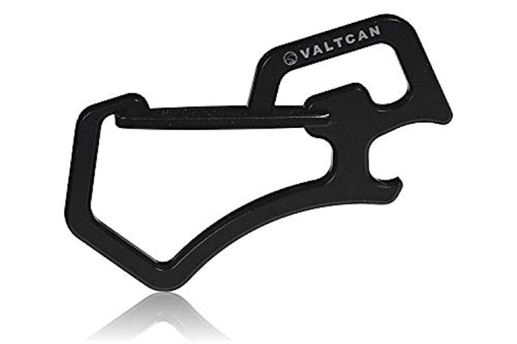 Titanium Carabiner with Built-in Bottle Opener by Valtcan