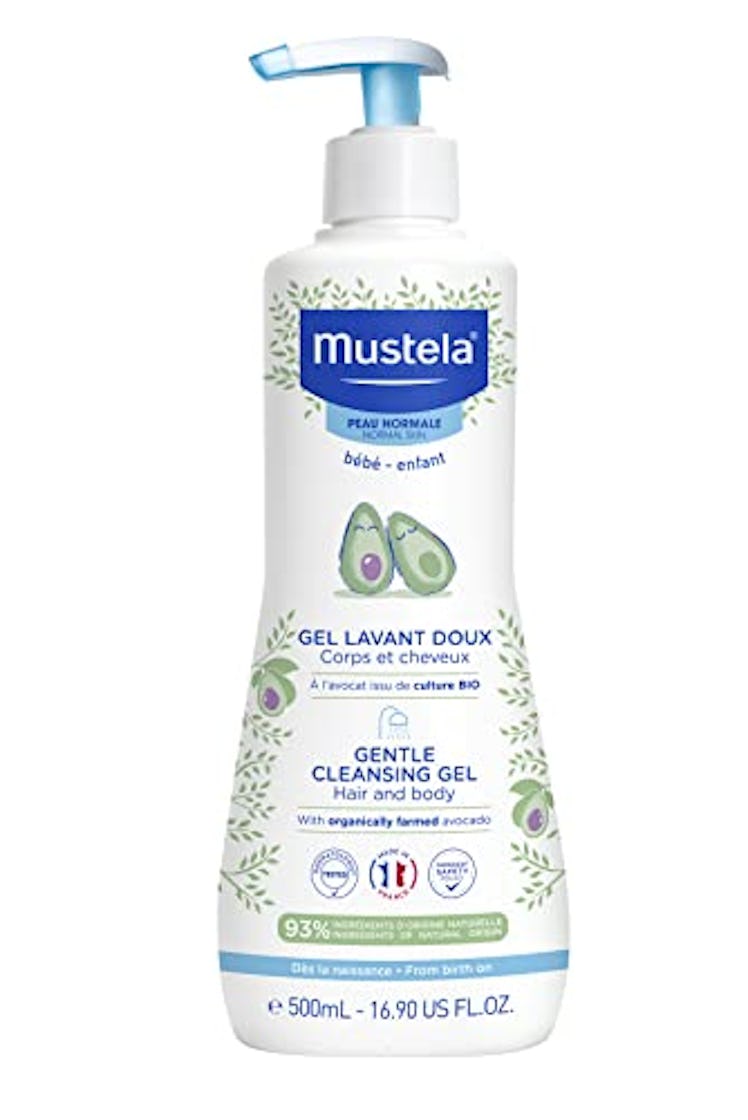 Mustela Gentle Cleansing Gel, Baby Hair & Body Wash