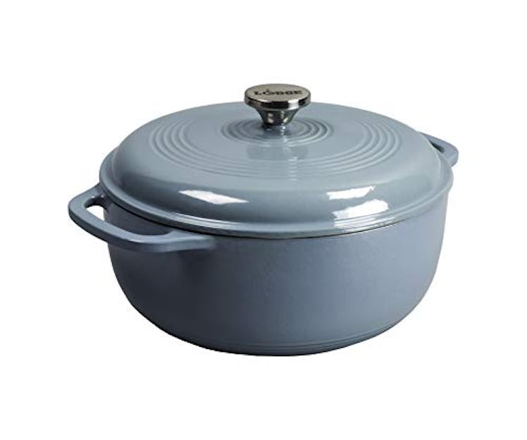 Enameled Cast-Iron Dutch Oven by Lodge