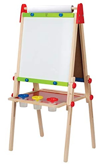 All-in-One Wooden Kid's Art Easel by Hape