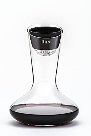 Wine Purifier with Hand Blown Decanter by Ullo