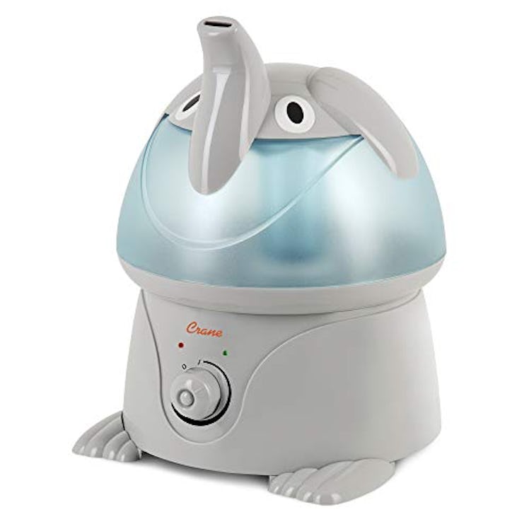 Crane Filter-Free Cool Mist Humidifiers for Kids, Elephant