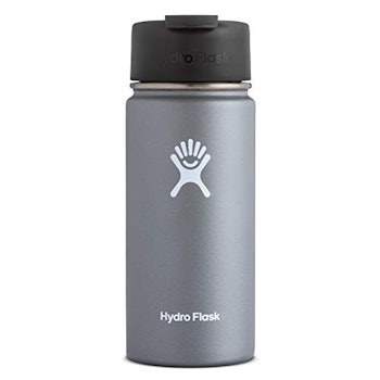 水电Flask 16 oz Double Wall Vacuum Insulated Stainless Steel Water Bottle/Travel Coffee Mug
