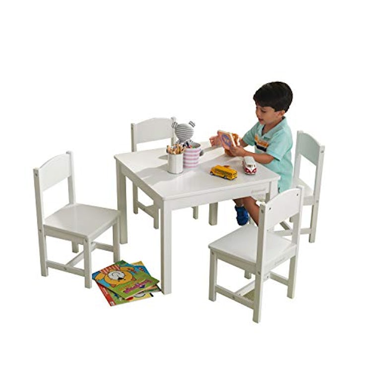Farmhouse Toddler Table and Chair Set by KidKraft