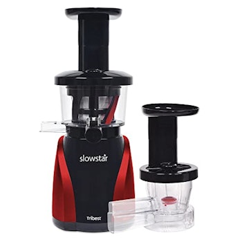 Tribest Slowstar Vertical Slow Juicer and Mincer SW-2000, Cold Press Masticating Juice Extractor in ...