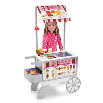 Melissa & Doug Wooden Snacks & Sweets Food Cart