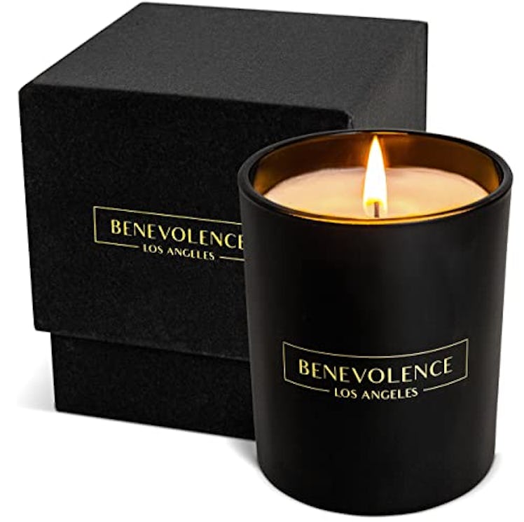 Premium Hand Poured Scented Candles | A Beautiful Pairing Of Bergamot & Jasmine | 45 Hour Burn, Long...