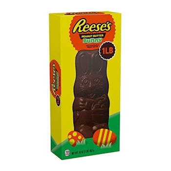 REESE'S Milk Chocolate Peanut Butter Easter Candy, 1 Pound, Bunny