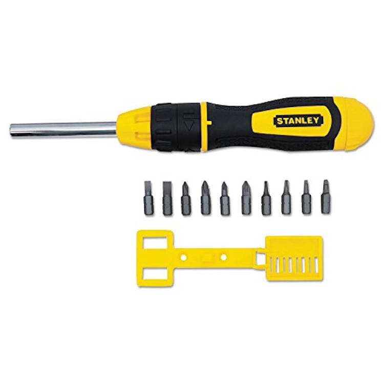 Stanley Tools 68010 3 inch Multi-Bit Ratcheting Screwdriver