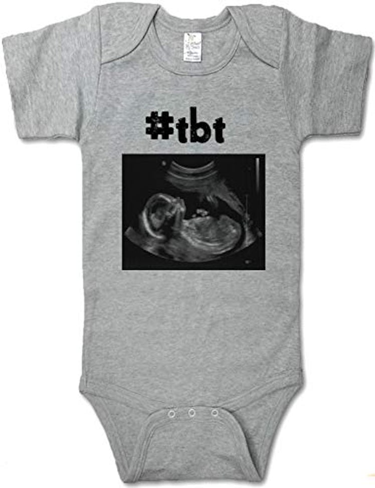 Funny Throwback Thursday #TBT Baby Onesie