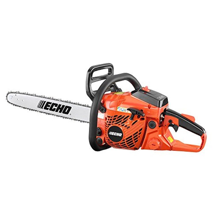 A Gas-Powered Chainsaw