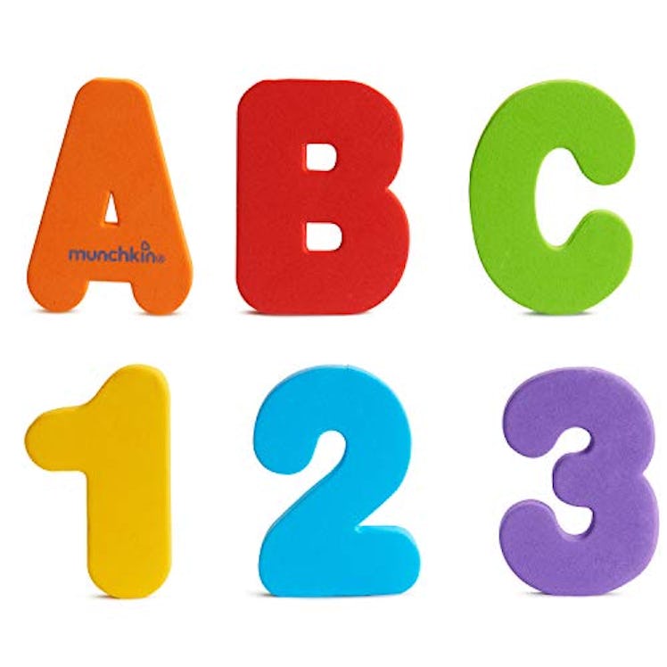 36 Bath Letters and Numbers Bath Toys by Munchkin