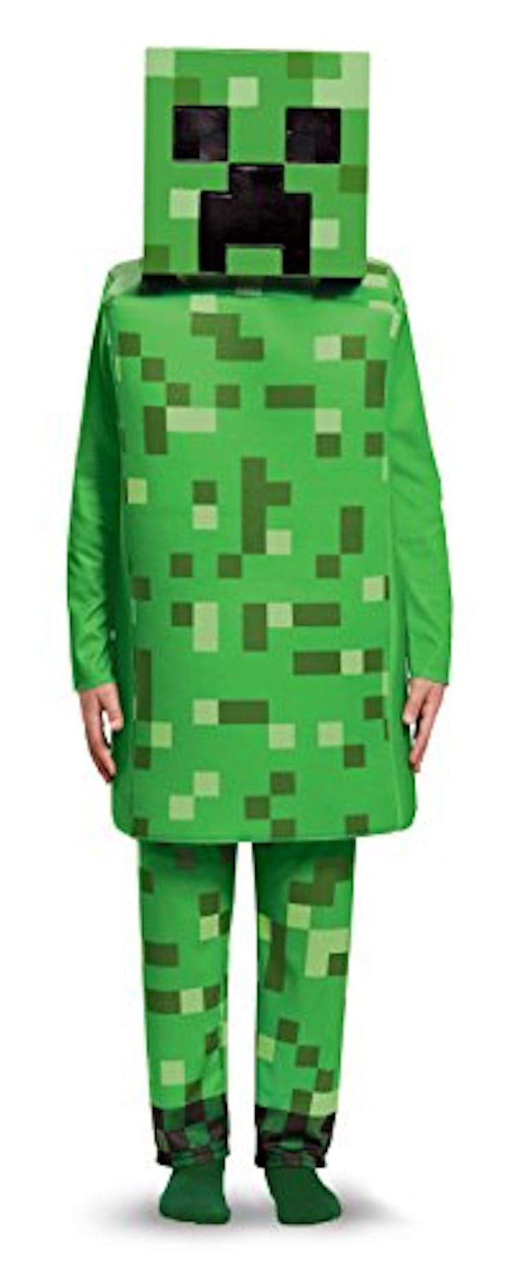 Creeper Deluxe Minecraft Halloween Costume for Kids