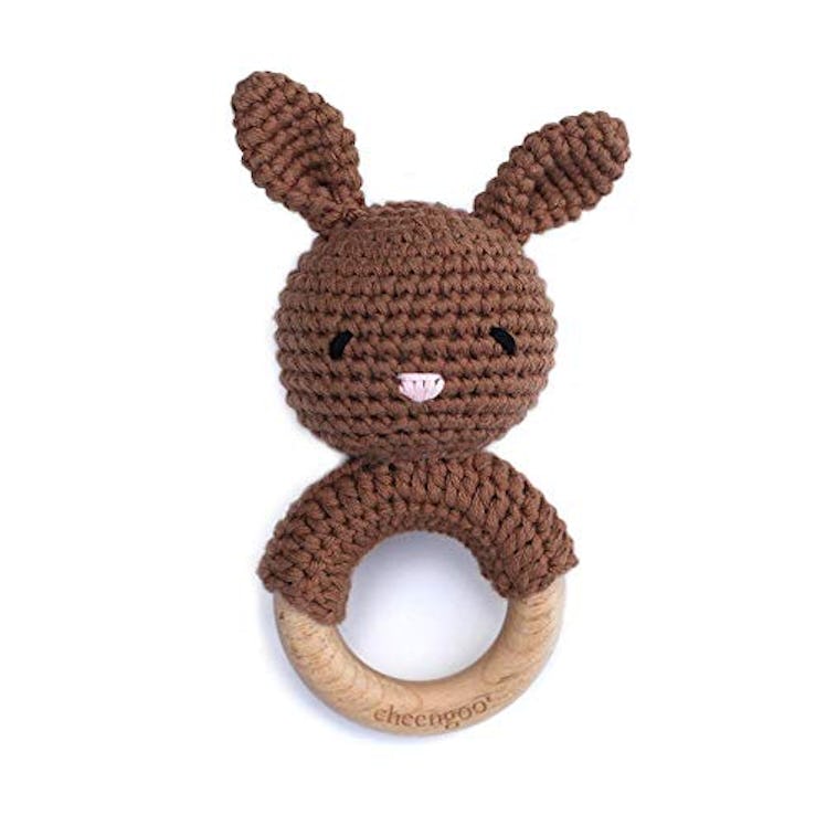Brown Bunny Rattle by Cheengoo