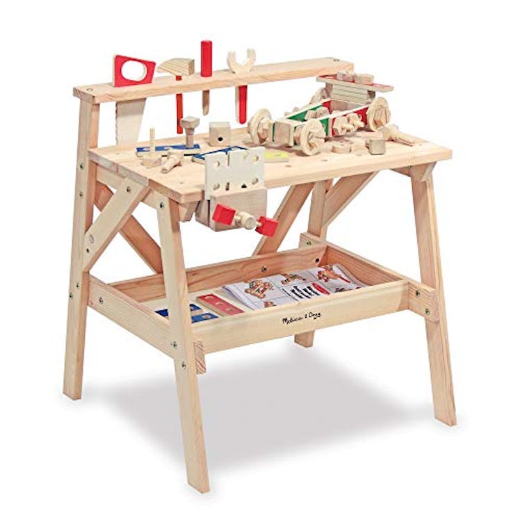 Melissa & Doug Solid Wood Workbench