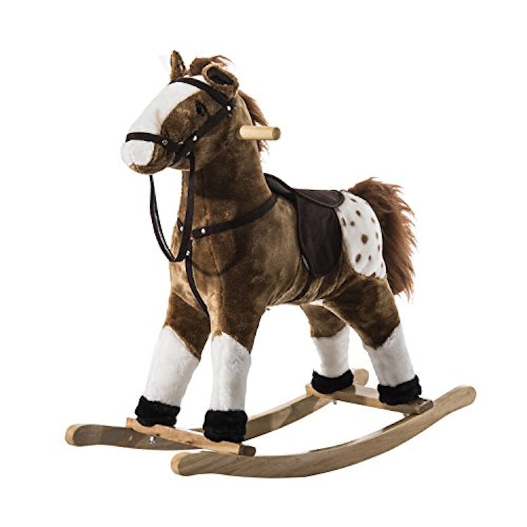 Plush Rocking Horse by Qaba Kids