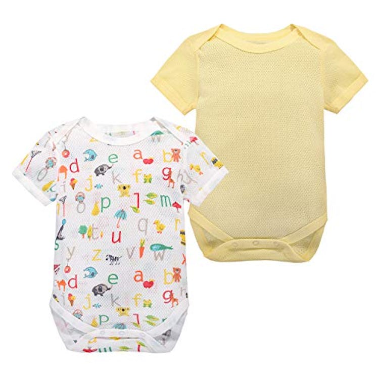 Mesh Infant Onesies by mini eggs