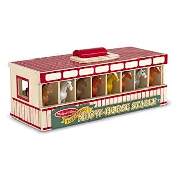 Take-Along Show-Horse Stable by Melissa & Doug