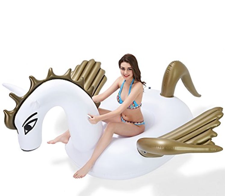 Giant Inflatable Unicorn Sprinkler with Rapid Valve