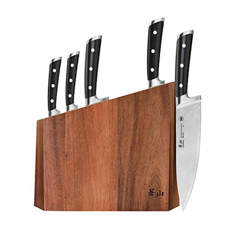 Cangshan S Series 59656 6-Piece German Steel Forged Knife Block Set